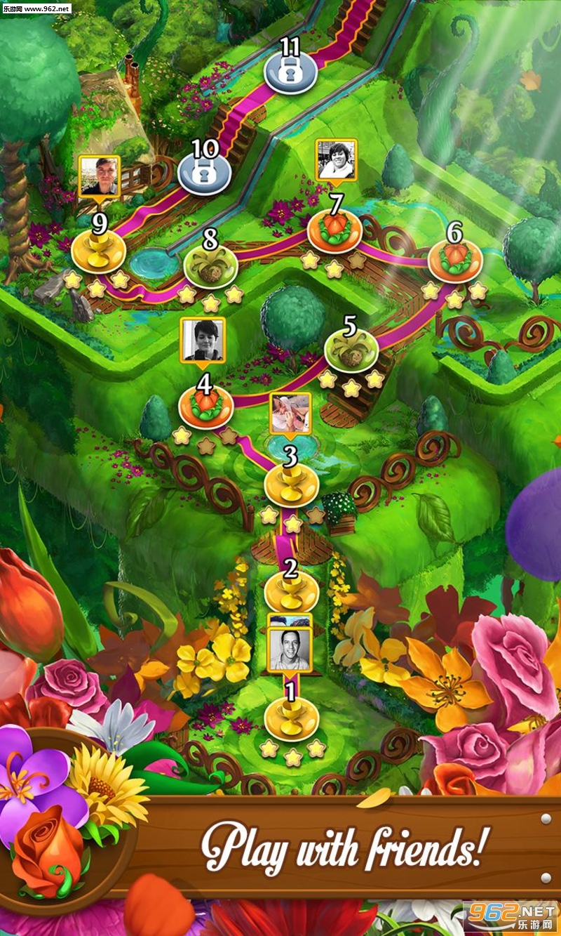 Blossom Blast Saga(绽放花朵传奇最新版本)截图2