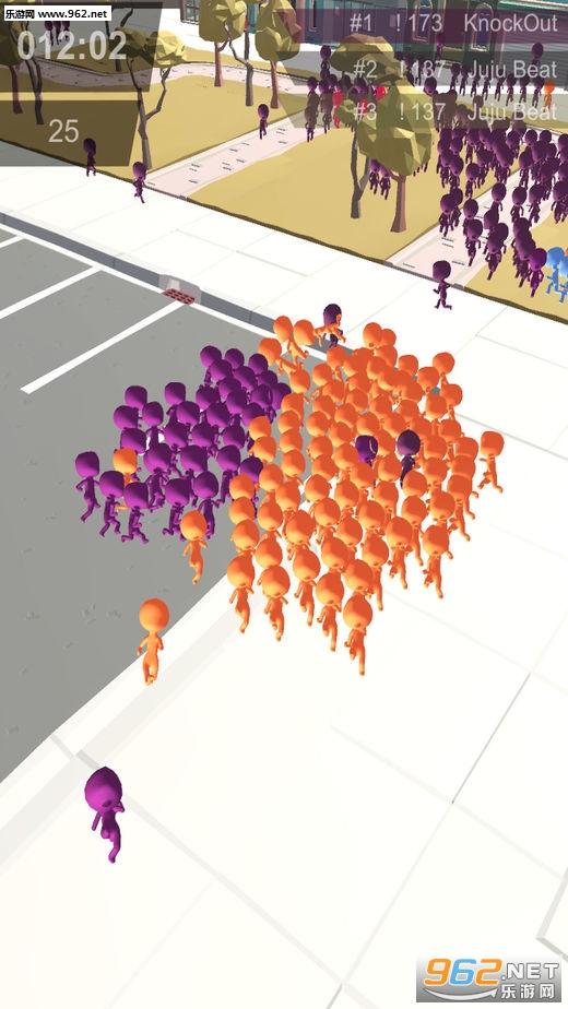Stickman Crowd in City官方版截图2