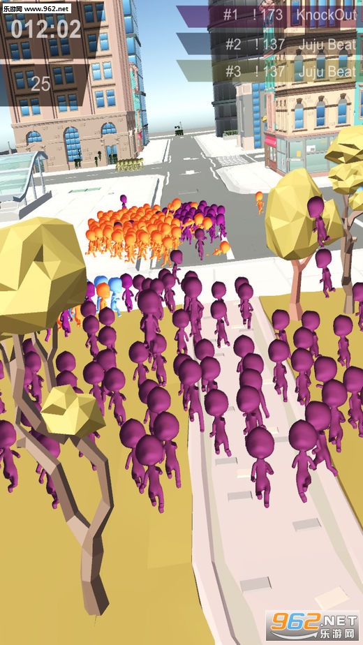 Stickman Crowd in City官方版截图3