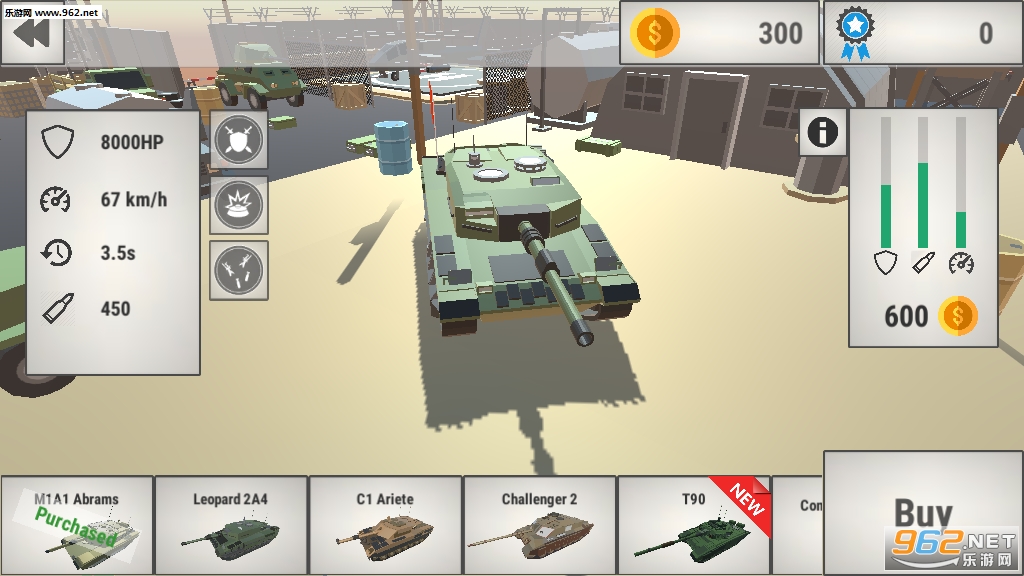 Poly Tanks: Massive Assault(坦克游戏Poly Tanks安卓版)截图2