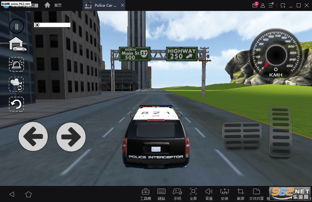 Police Car Drift Simulator(警车漂移模拟器安卓版)截图0