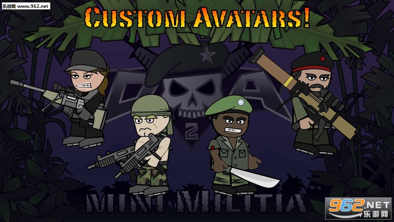 Mini Militia(涂鸦军团2:迷你民兵手游最新版)截图2