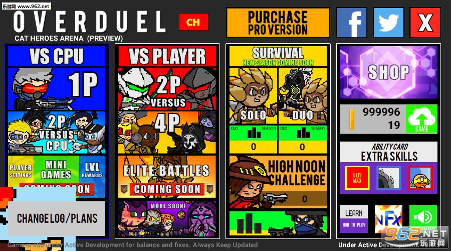 OVERDUEL Cat Heroes Arena(守望决斗安卓版)截图0