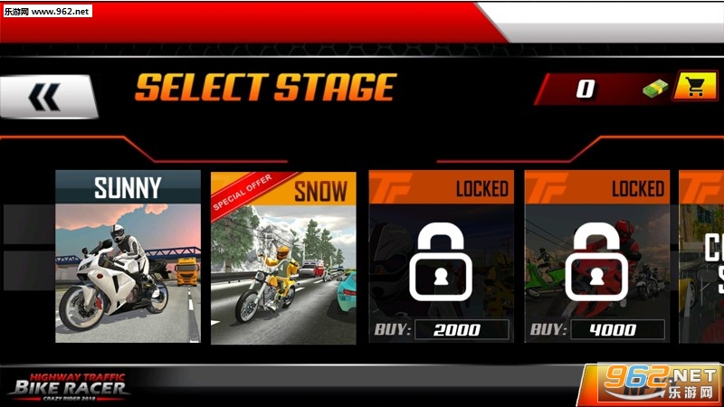 Highway Rider Bike Racing: Crazy Bike Traffic Race(��·Ħ�г����ٷ���)v1.0��ͼ2