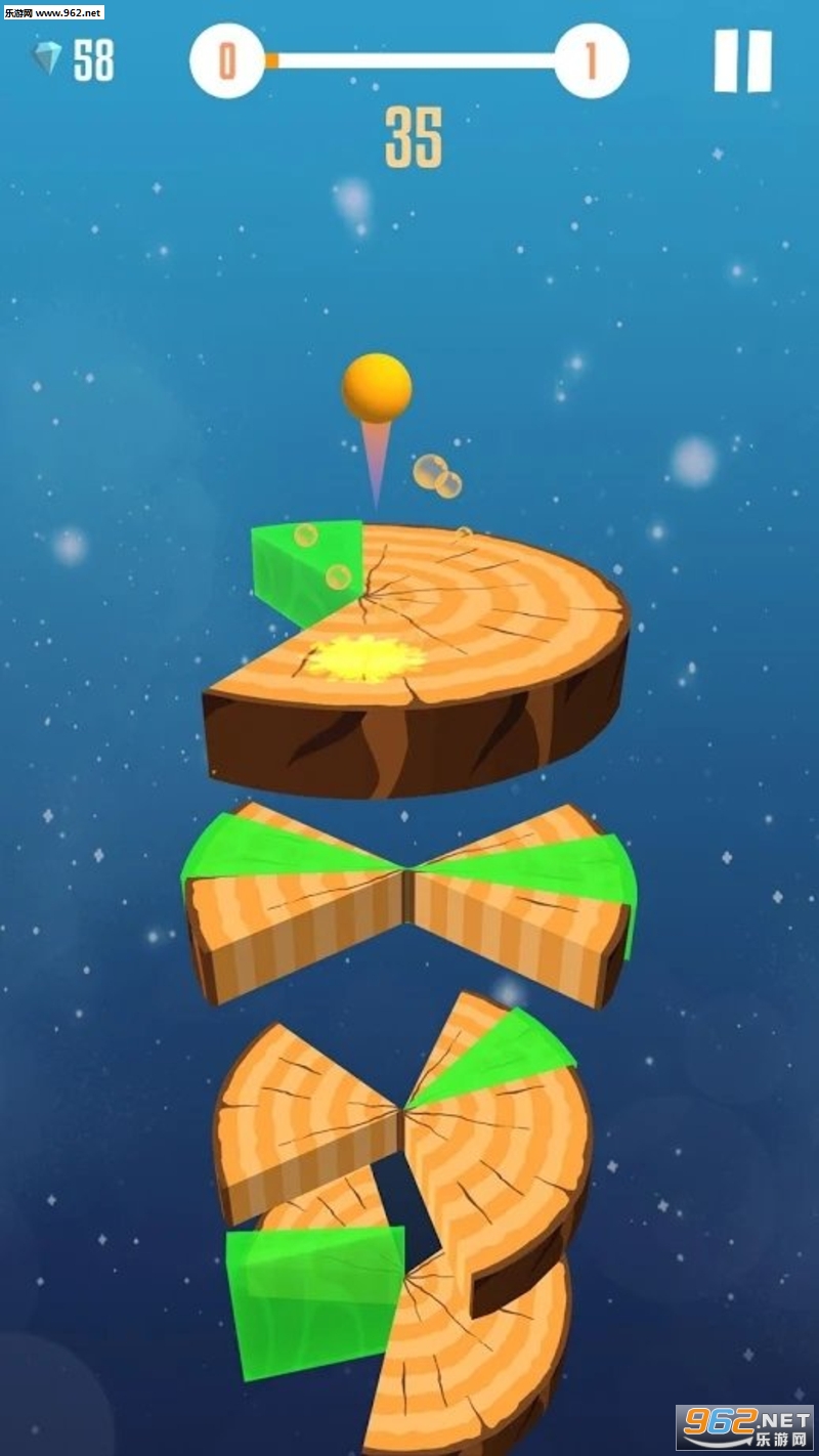 Wooden Helix Jump(ľ����������׿��)��ͼ0