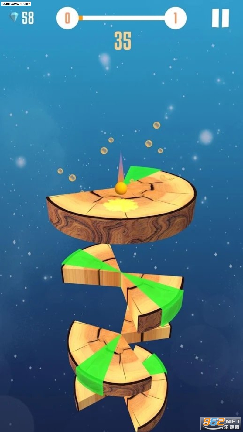 Wooden Helix Jump(ľ����������׿��)��ͼ2