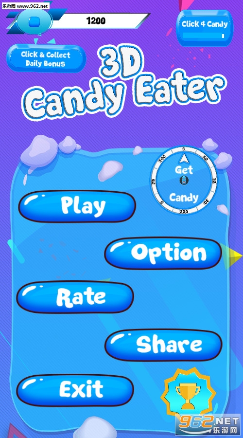 Candy Eater 3D(�ǹ�ʳ�Ͱ�׿��)��ͼ0