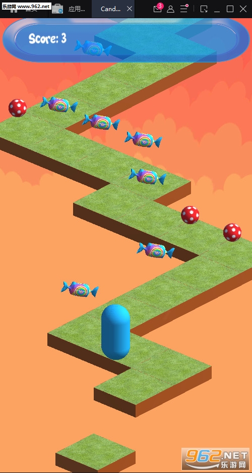 Candy Eater 3D(�ǹ�ʳ�Ͱ�׿��)��ͼ3