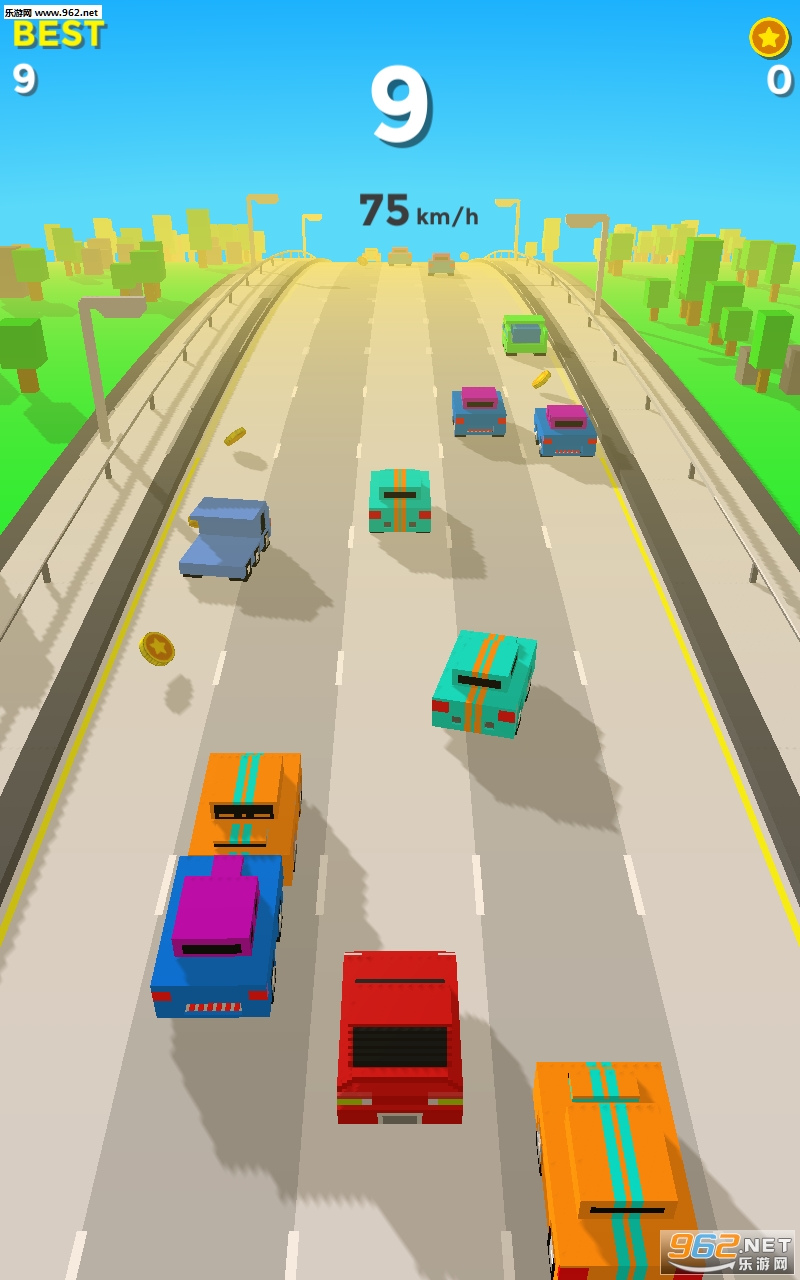 Crashy Roads(��᫲�ƽ�ĵ�·��׿��)��ͼ0