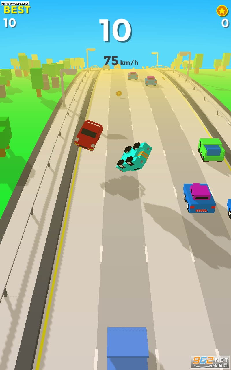 Crashy Roads(��᫲�ƽ�ĵ�·��׿��)��ͼ2