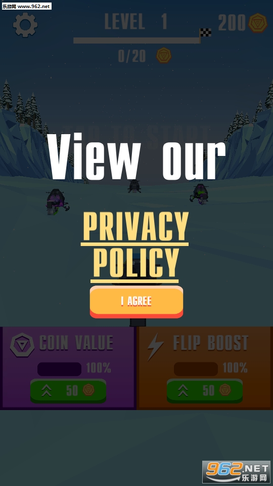 Flippy Snowmobile Race(ѩ��Ħ�б�����׿��)v1.0��ͼ0