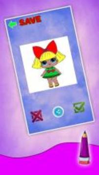 Coloring Book Dolls安卓版截图1