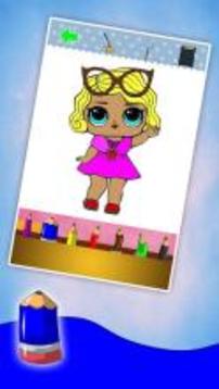 Coloring Book Dolls安卓版截图0
