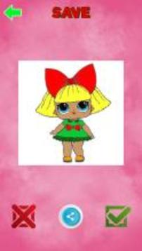 Coloring Book Dolls安卓版截图4