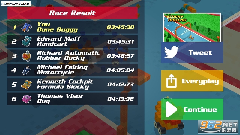 Blocks Racing(方块赛车官方版)截图0