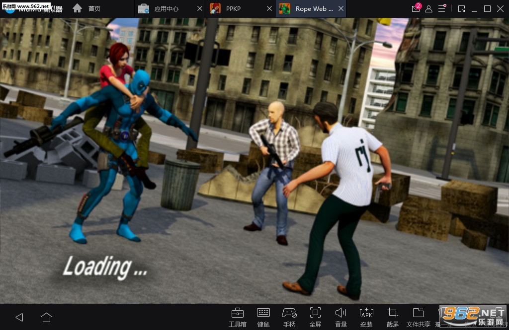 Rope Web Swing Hero : Crime Fort Night Battle(��������ҹս��׿��)��ͼ3
