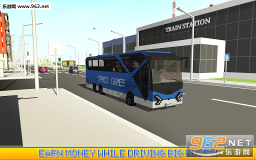 Blocky City Bus Driver SIM(��״���пͳ�˾����׿��)v1.2��ͼ3