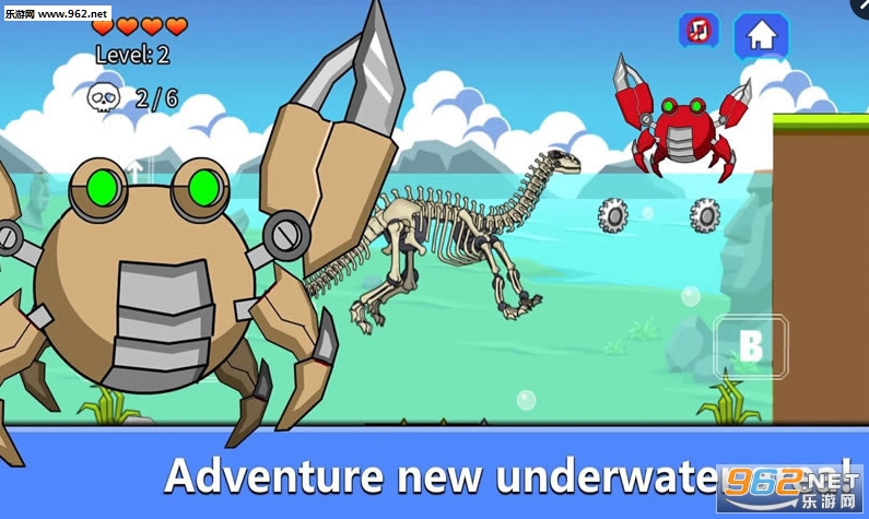 Brontosaurus Dinosaur Fossil Robot Age(雷龙化石机器人手游)截图2