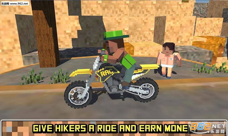 Blocky Moto Bike SIM: Summer Breeze(����Ħ�����г�:����΢�簲׿��)v1.2��ͼ0
