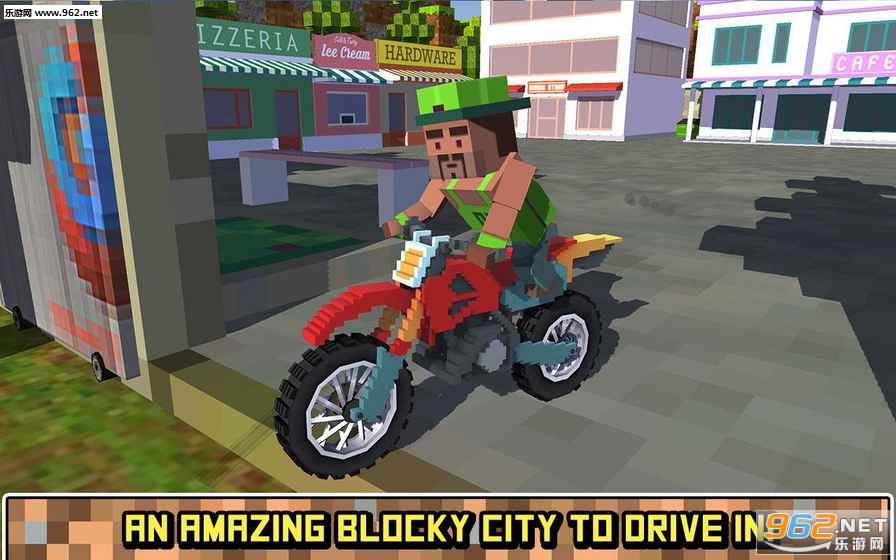 Blocky Moto Bike SIM: Summer Breeze(����Ħ�����г�����΢�簲׿��)v1.2��ͼ1