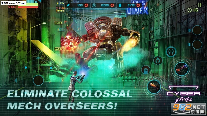 Cyber Strike(机械公敌安卓版)截图1