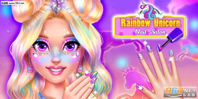 Rainbow Unicorn Nail Beauty Artist Salon(�ʺ������ָ��ɳ����׿��)v1.2��ͼ0