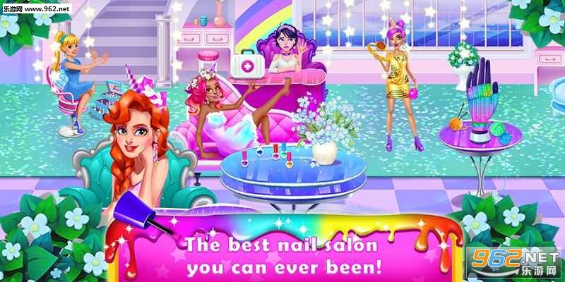 Rainbow Unicorn Nail Beauty Artist Salon(�ʺ������ָ��ɳ����׿��)v1.2��ͼ2