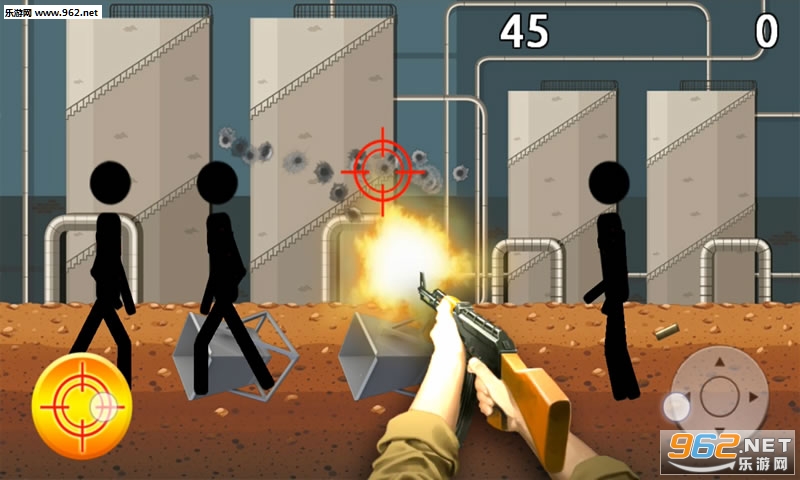 Stickman: Shooting(火柴人:开火安卓版)截图0