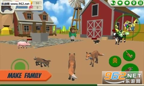 Fox Simulator(狐狸家族模拟安卓版)截图1