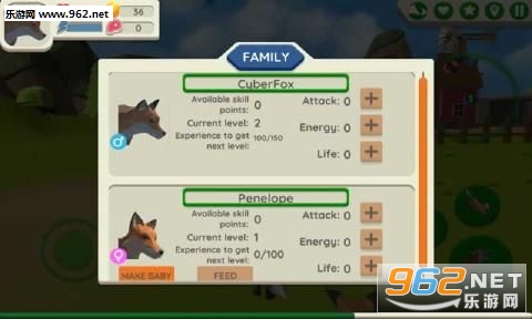 Fox Simulator(狐狸家族模拟安卓版)截图3