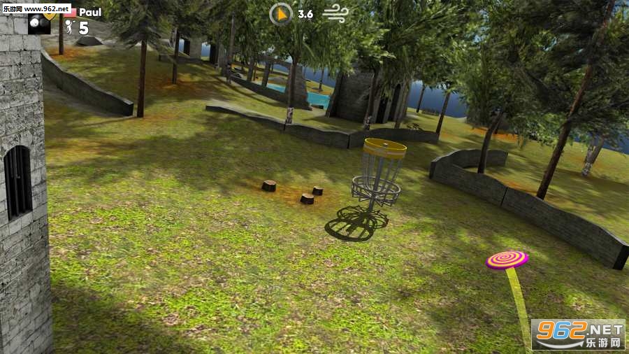 Stickman Disc Golf Battle(����˷��̸߶���֮ս��׿��)��ͼ0