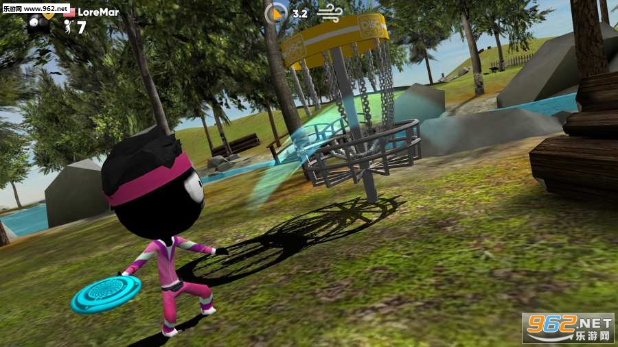 Stickman Disc Golf Battle(����˷��̸߶���֮ս��׿��)��ͼ2