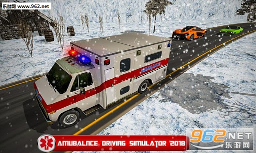 Winter Snow Rescue Ambulance Driver Simulator 3D(�Ȼ���˾��ģ����3D��׿��)��ͼ2