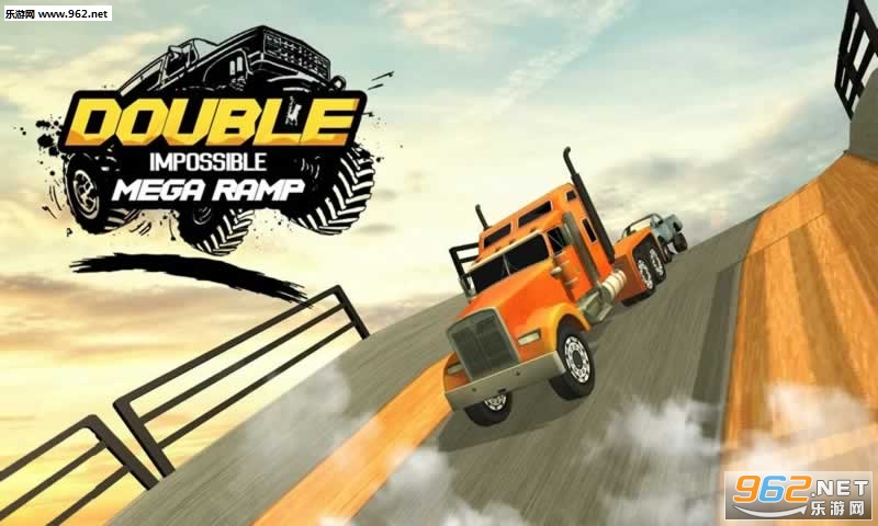 Double Impossible Mega Ramp 3D(���������޴��µ�3D��׿��)v1.5��ͼ1