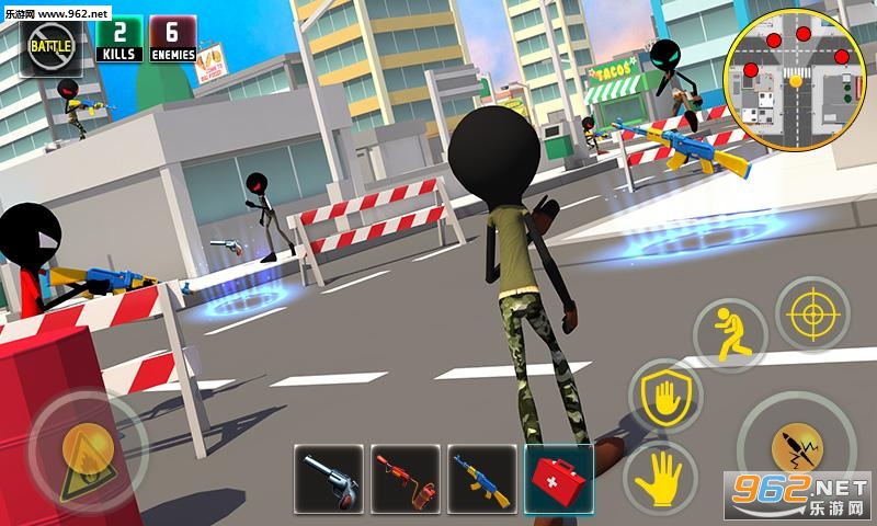 Stickman Battle Royale : Grand War(�����սʿ�Ծ���׿��)v1.6��ͼ2