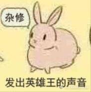 兔子发出dio的声音表情包截图0