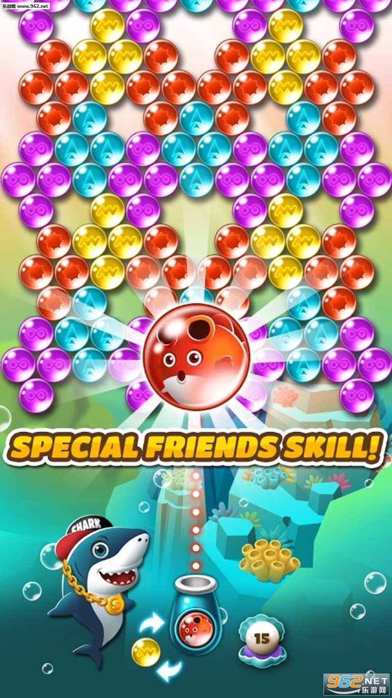Bubble Shark & Friends(������������׿��)��ͼ0