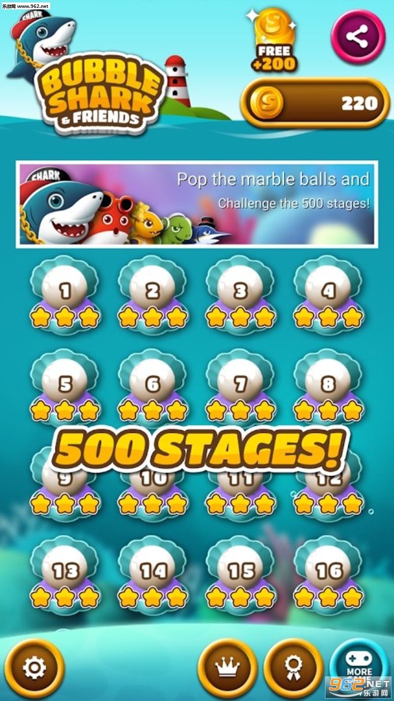 Bubble Shark & Friends(������������׿��)��ͼ1