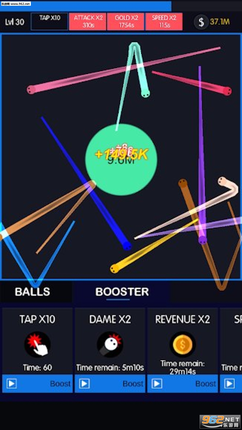 Idle Snakes Vs Balls(������vs�߰�׿��)v2.3��ͼ2