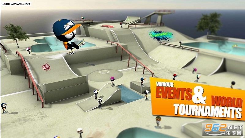 Stickman Skate Battle(����˻���֮ս��ȸ��)��ͼ3