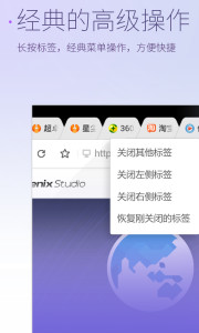 星尘浏览器HD(x86版)平板闪速版截图0