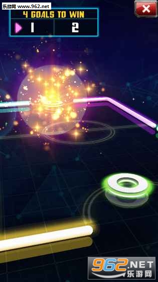 Finger Flicker- Air Hockey(指尖闪烁-空气曲棍球手游)截图3