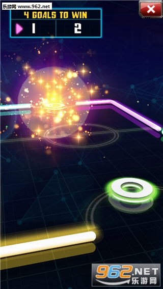 Finger Flicker- Air Hockey(指尖闪烁空气曲棍球手机版)截图2