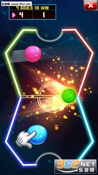 Finger Flicker- Air Hockey(指尖闪烁官方版)截图0