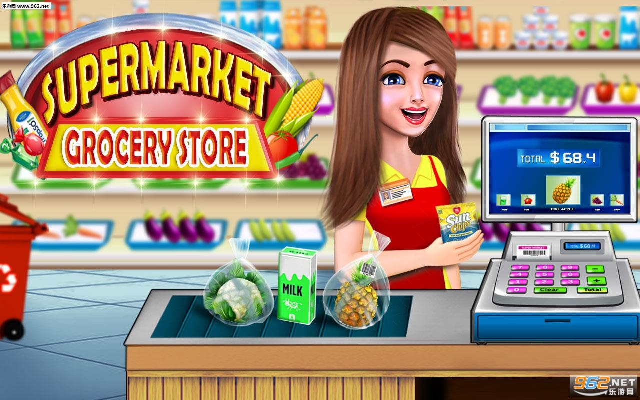 Supermarket Shopping cash register cashier games(���й���������ģ������)��ͼ2