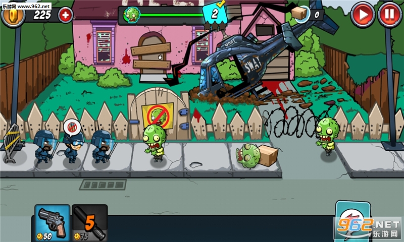 SwatAndZombiesS2(��ʬ�;���2����Ӳ�Ұ�)v1.0.12��ͼ0