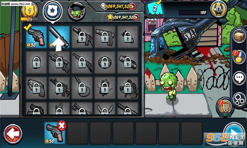 SwatAndZombiesS2(��ʬ�;���2����Ӳ�Ұ�)v1.0.12��ͼ2