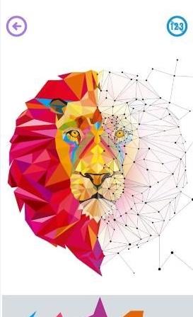 ��������ɫƴͼLow Poly��Ϸ��׿���ͼ0