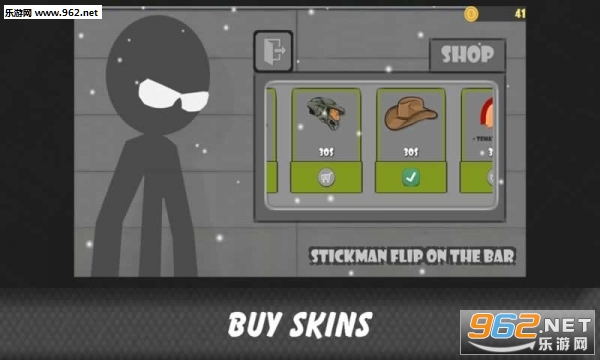Stickman flip on the bar(火柴人单杠翻滚安卓版)截图1