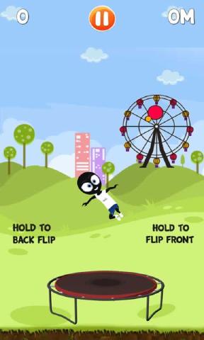 Trampoline Jump Flipmaster(�Ĵ���Ծ�շ���ʦ��Ϸ��׿��)��ͼ0